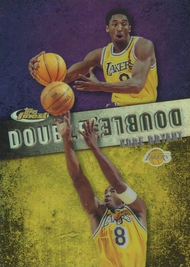 1999 Finest Double Double Kobe Bryant #D2 Basketball Card