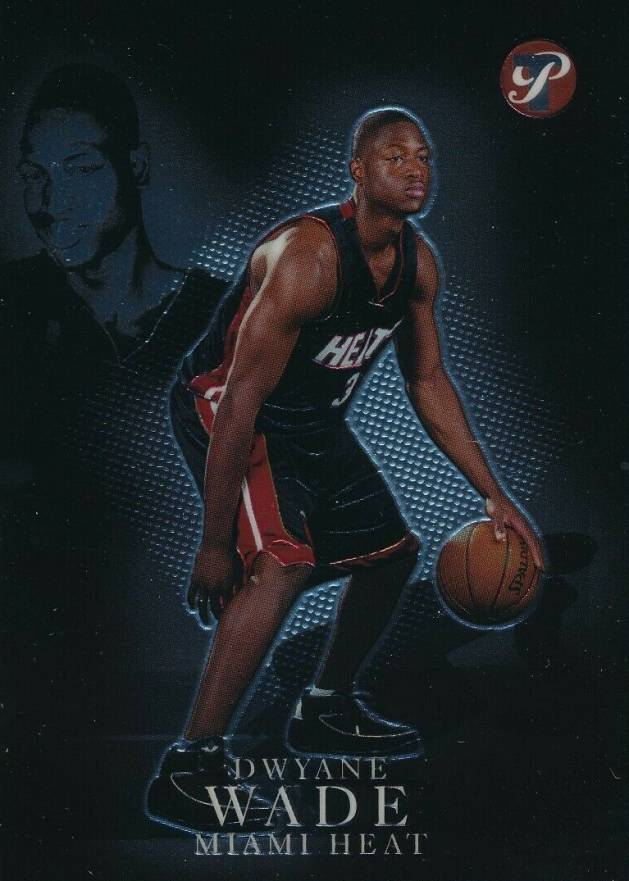2003 Topps Pristine Dwyane Wade #115 Basketball Card