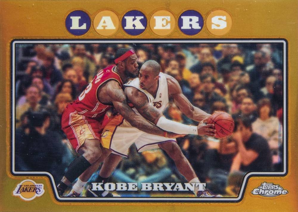 2008 Topps Chrome Kobe Bryant #24 Basketball Card