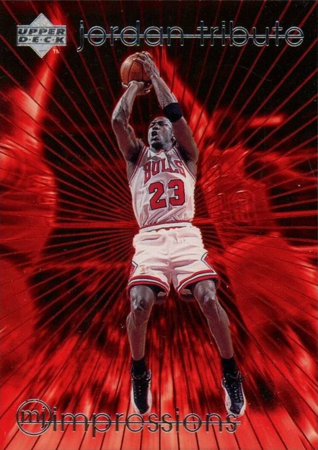 1996 Upper Deck Jordan Tribute Michael Jordan #MJ58 Basketball Card