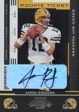 2005 Playoff Contenders Aaron Rodgers #101 Football Card