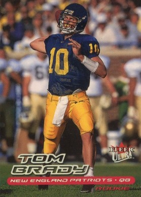 2000 Ultra Tom Brady #234 Football Card