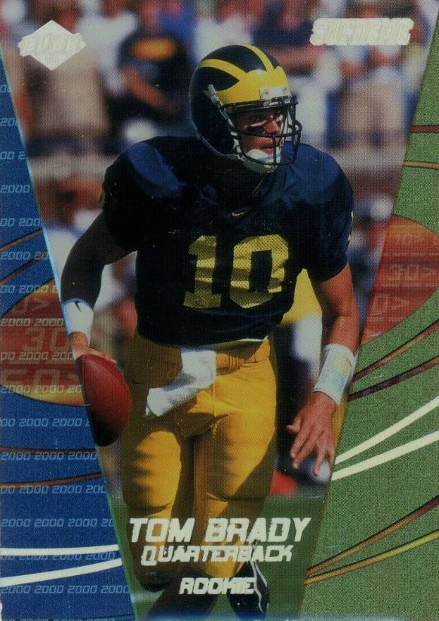 2000 Collector's Edge Supreme Tom Brady #176 Football Card