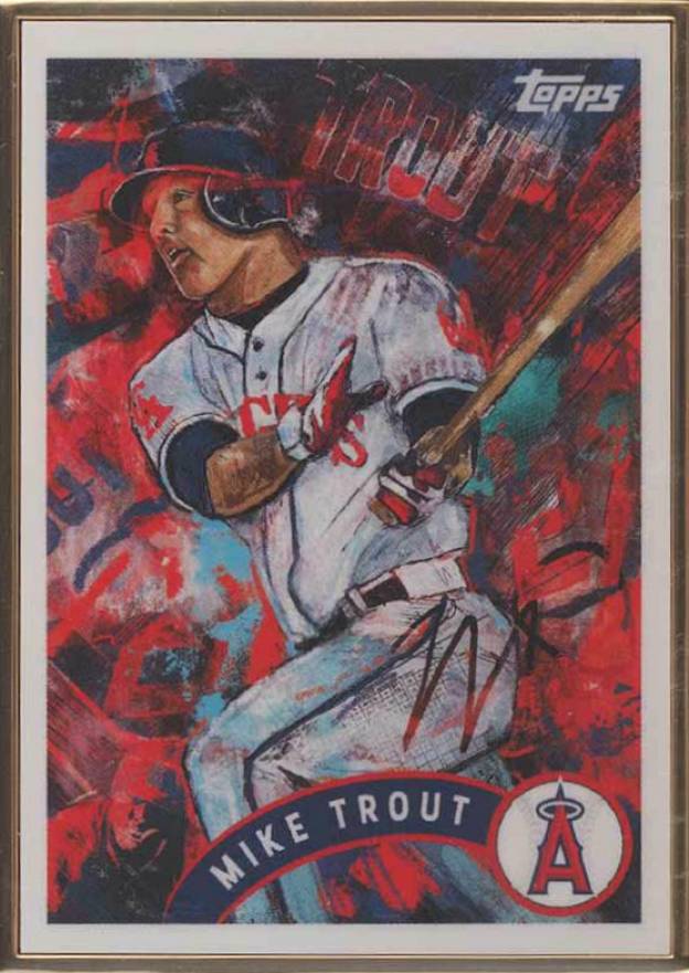 2020 Topps Project 2020 Andrew Thiele/Mike Trout #35 Baseball Card