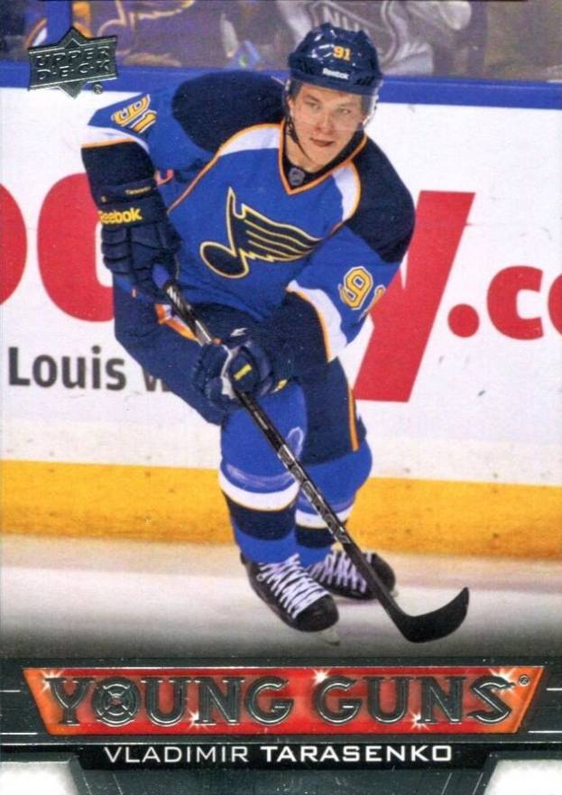 2013 Upper Deck Vladimir Tarasenko #230 Hockey Card