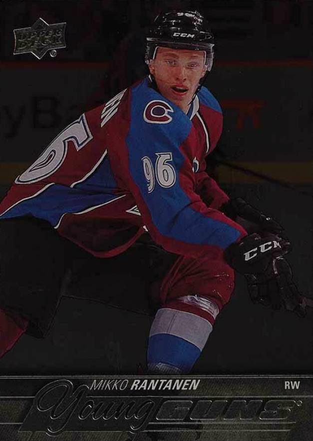 2015 Upper Deck Mikko Rantanen #206 Hockey Card