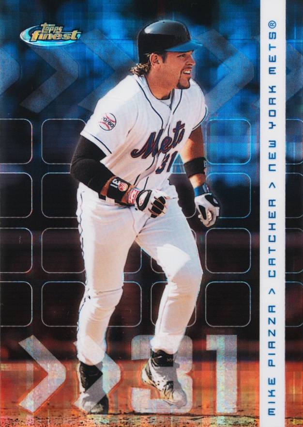 2002 Finest Mike Piazza #12 Baseball Card