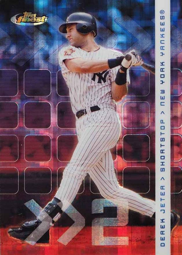 2002 Finest Derek Jeter #14 Baseball Card