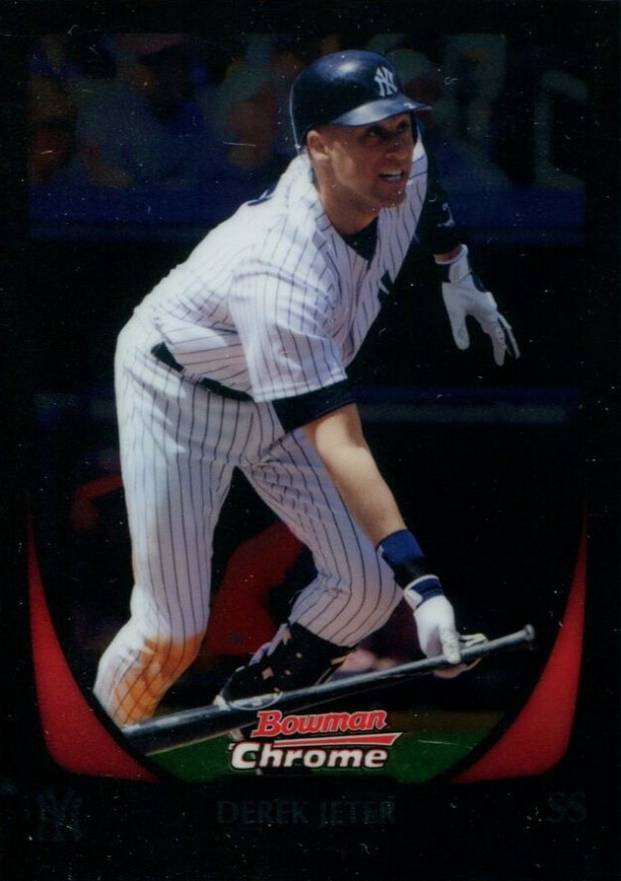 2011 Bowman Chrome Derek Jeter #129 Baseball Card