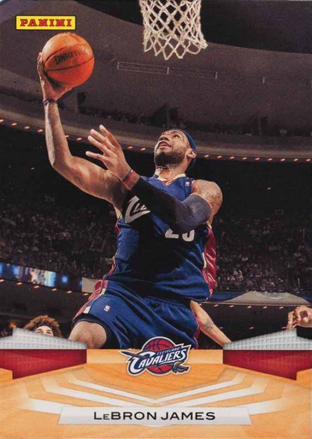 2009 Panini LeBron James #64 Basketball Card