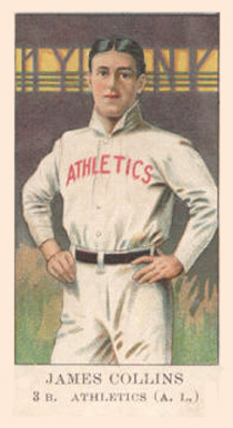 1908 American Caramel James Collins 3.b. # Baseball Card