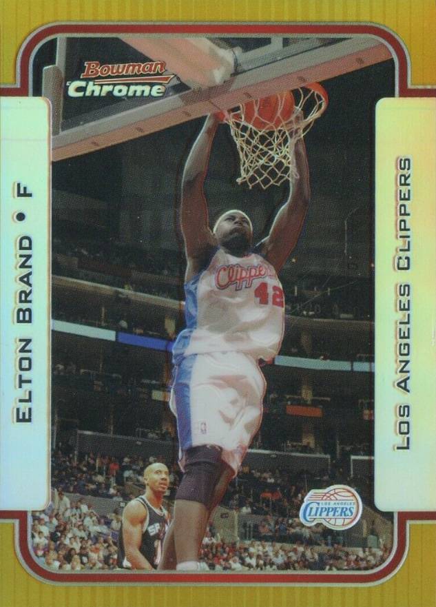 2003 Bowman Rookie & Stars Elton Brand #30 Basketball Card
