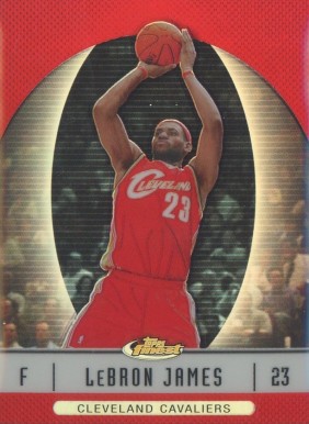 2006 Finest LeBron James #22 Basketball Card