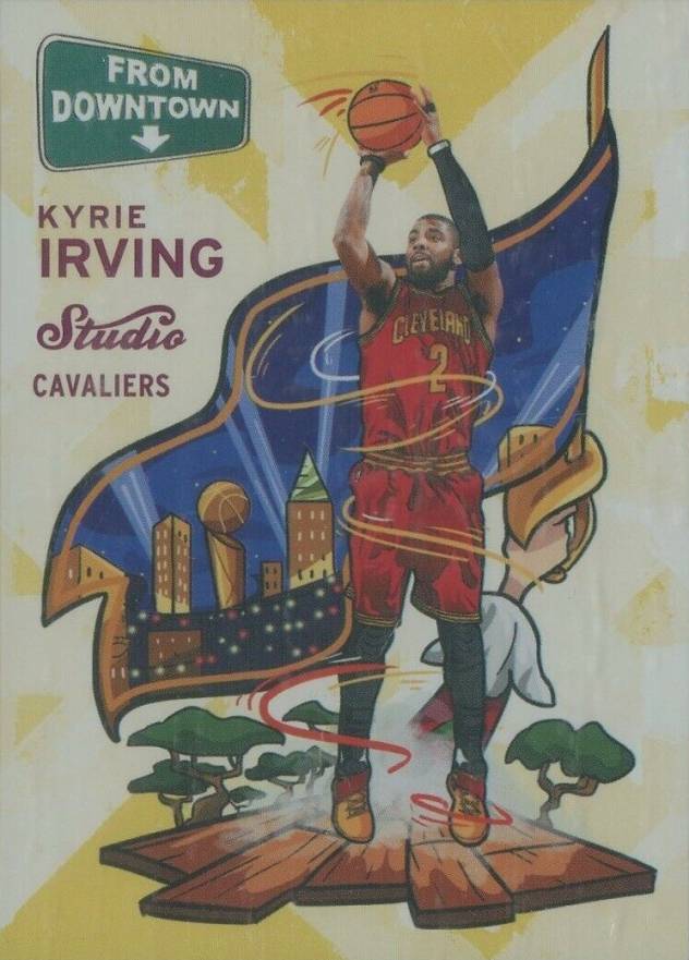 2016 Panini Studio from Downtown Kyrie Irving #FD12 Basketball Card