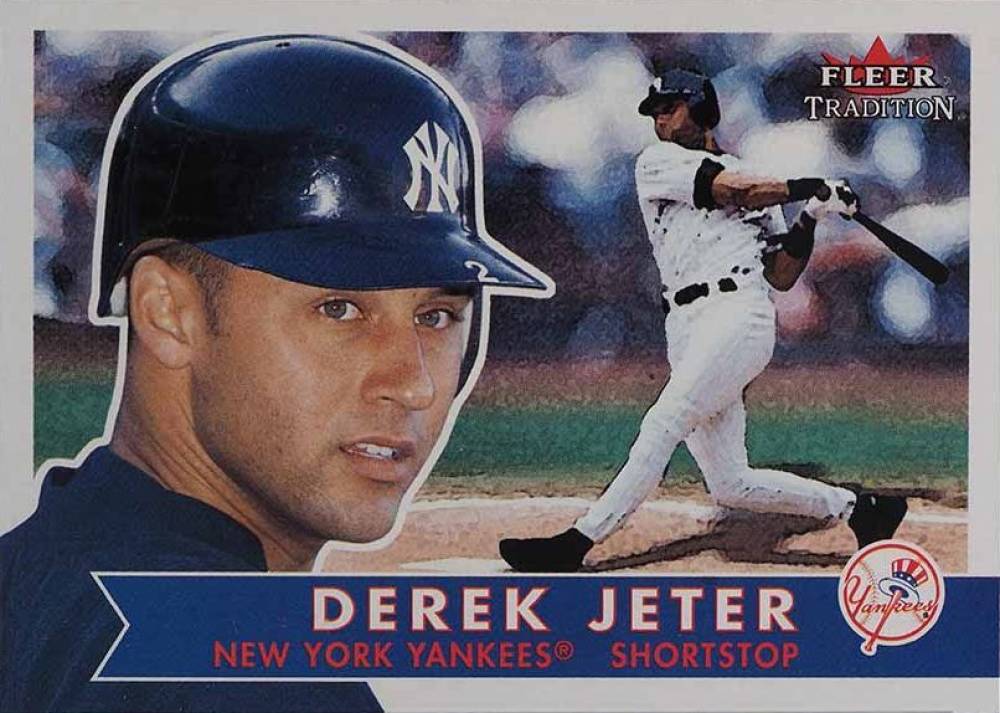 2001 Fleer Derek Jeter #188 Baseball Card