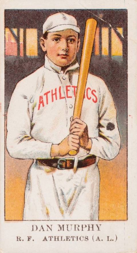 1909 American Caramel Dan F. Murphy r.f. #22 Baseball Card