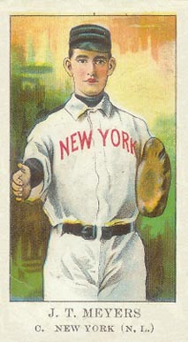 1909 American Caramel J.T. Meyers #21 Baseball Card