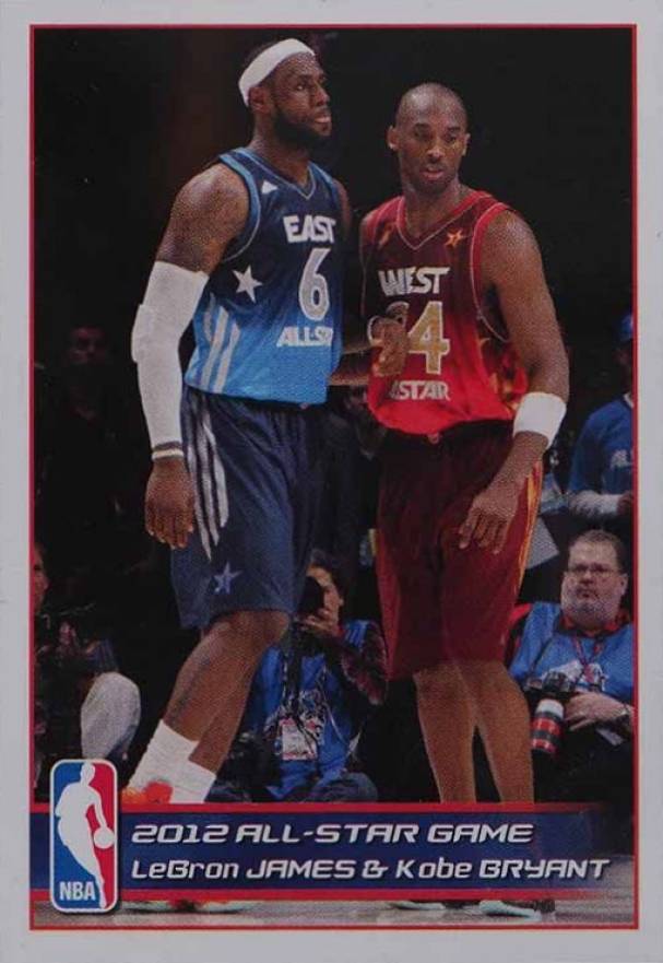 2012 Panini Stickers James/Bryant #256 Basketball Card