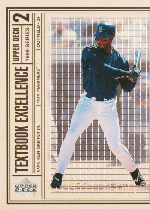 1999 Upper Deck Textbook Excellence Ken Griffey Jr. #T27 Baseball Card