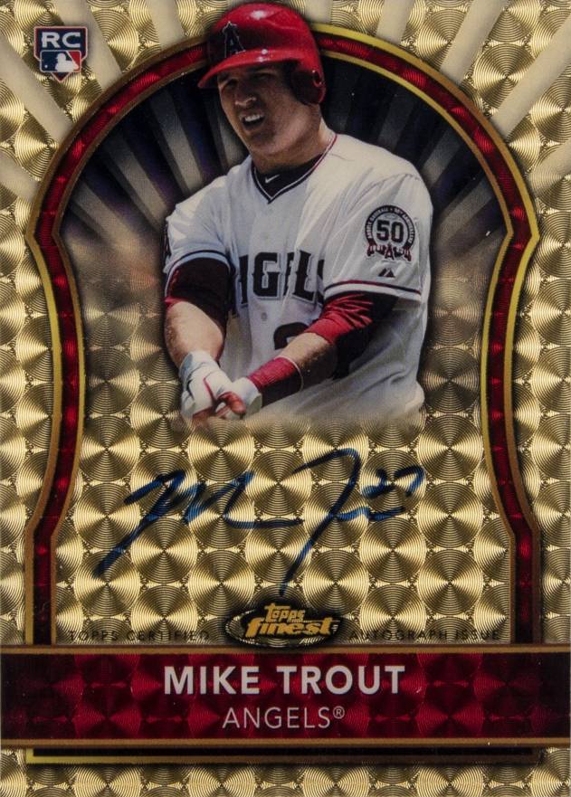 2011 Finest Mike Trout #84 Baseball Card