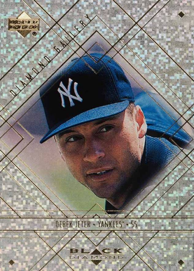 2000 Upper Deck Black Diamond Diamond Gallery Derek Jeter #G1 Baseball Card
