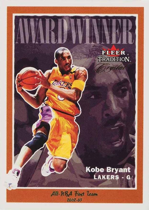 2003 Fleer Tradition Kobe Bryant #227 Basketball Card