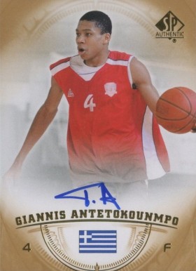 2013 SP Authentic Giannis Antetokounmpo #36 Basketball Card