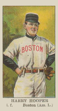 1910 American Caramel Harry Hooper l.f. # Baseball Card