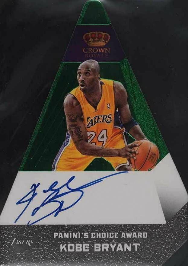 2012 Panini Preferred Kobe Bryant #58 Basketball Card