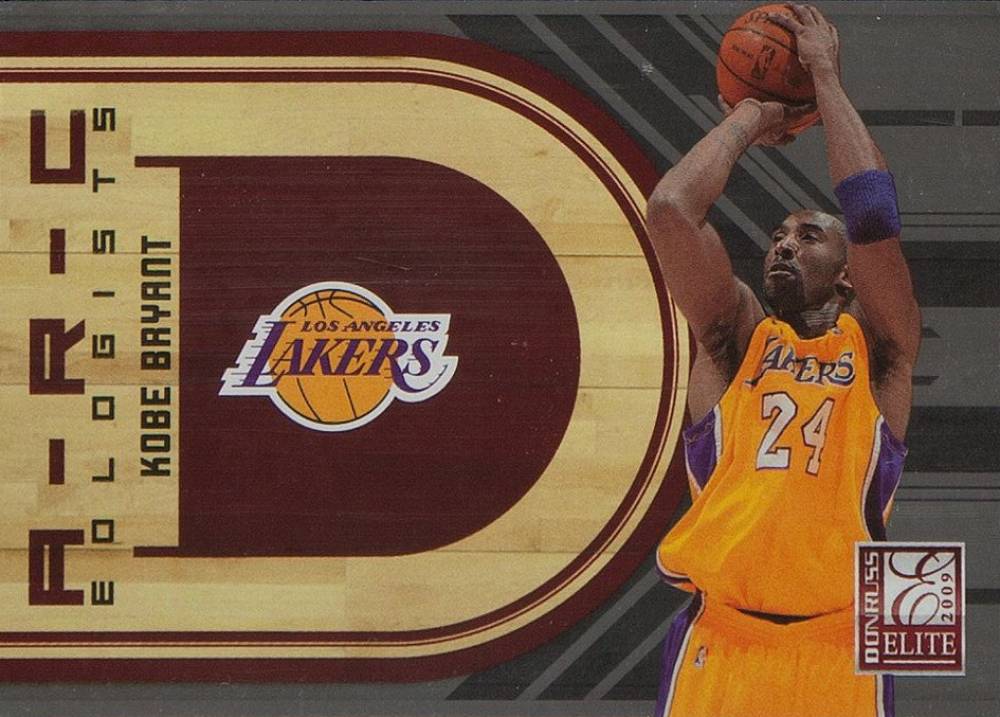 2009 Donruss Elite ARCeologists Kobe Bryant #7 Basketball Card