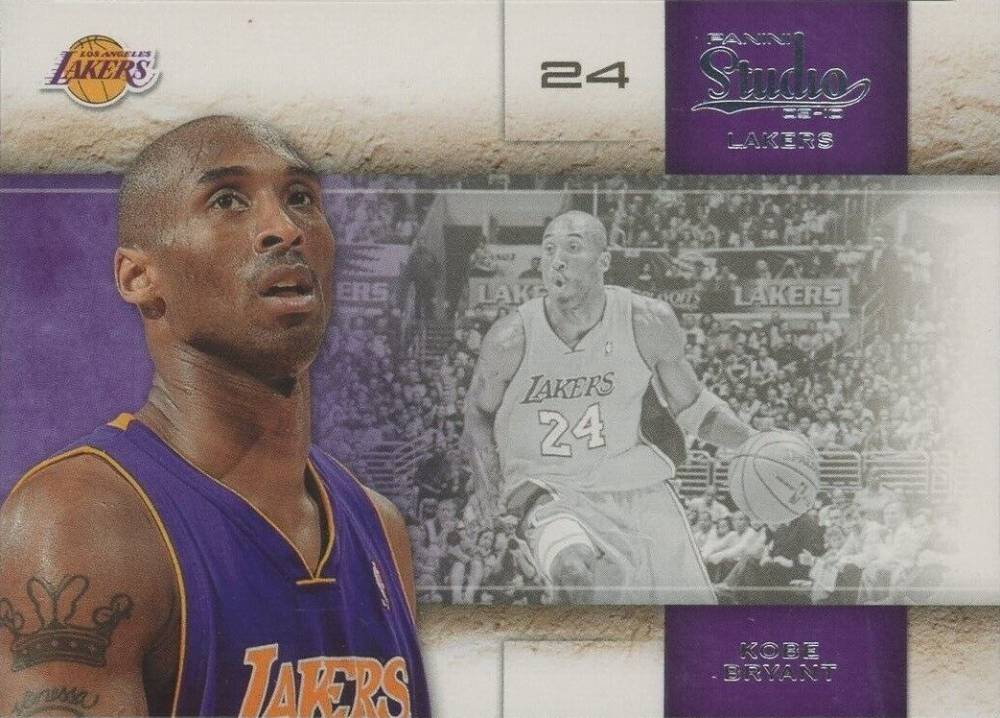 2009 Panini Studio Kobe Bryant #3 Basketball Card