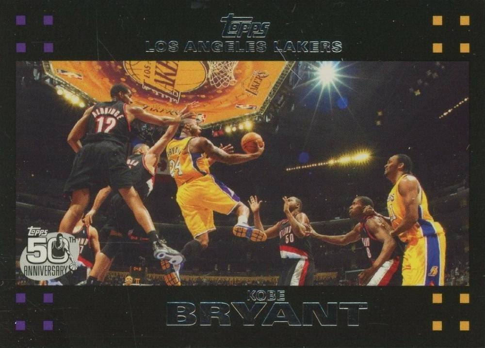 2007 Topps Kobe Bryant #24 Basketball Card