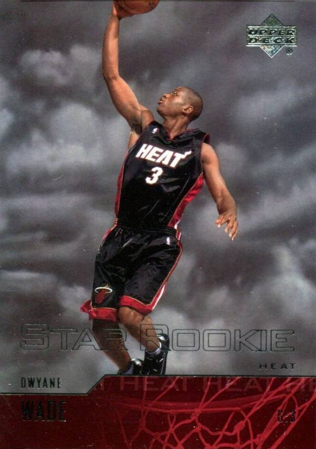2003 Upper Deck Dwyane Wade #305 Basketball Card