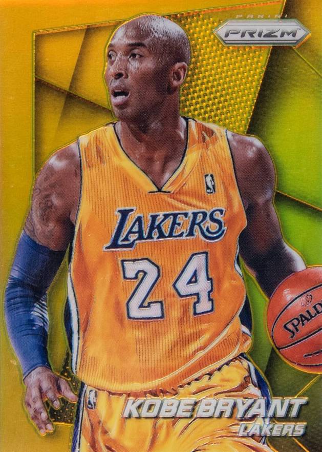 2014 Panini Prizm Kobe Bryant #136 Basketball Card