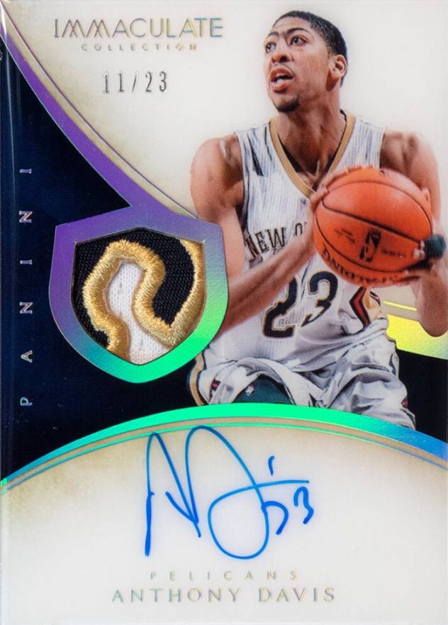 2013 Immaculate Collection Anthony Davis #183 Basketball Card