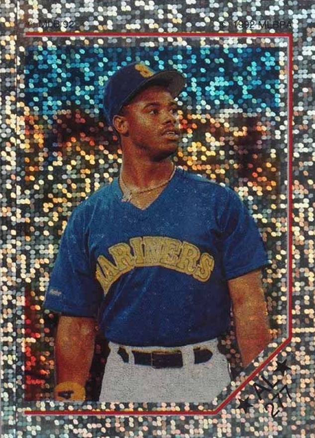 1992 Panini Sticker Ken Griffey Jr. #277 Baseball Card