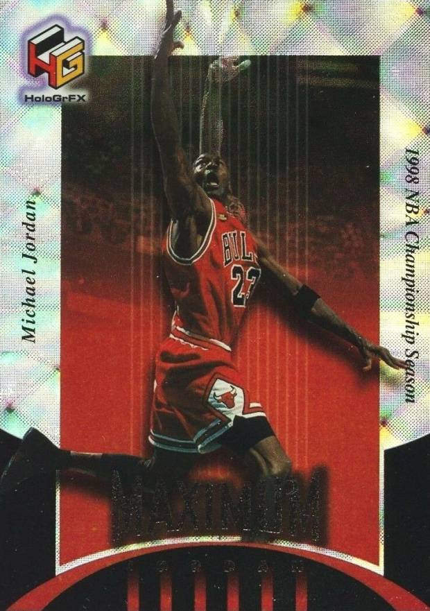 1999 Upper Deck HoloGrFX Maximum Jordan Michael Jordan #MJ6 Basketball Card