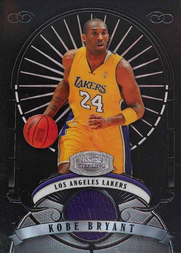 2007 Bowman Sterling Kobe Bryant #KB Basketball Card