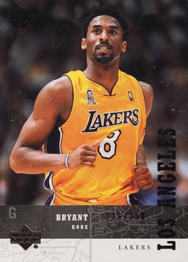 2002 Upper Deck Superstars Spokesman Superstar Kobe Bryant #UD24 Basketball Card