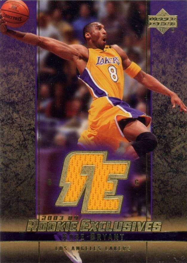 2003 Upper Deck Rookie Exclusives Kobe Bryant #J59 Basketball Card