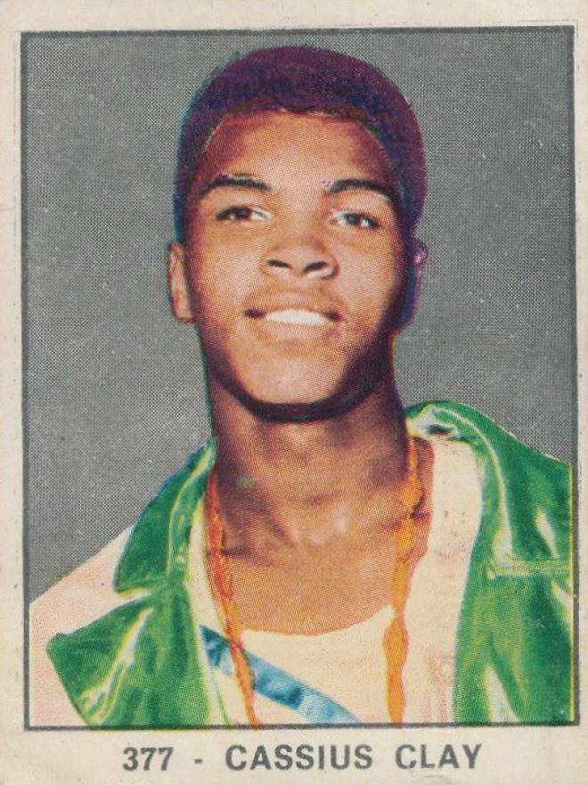 1966 Panini Campioni Dello Sport Cassius Clay #377 Other Sports Card