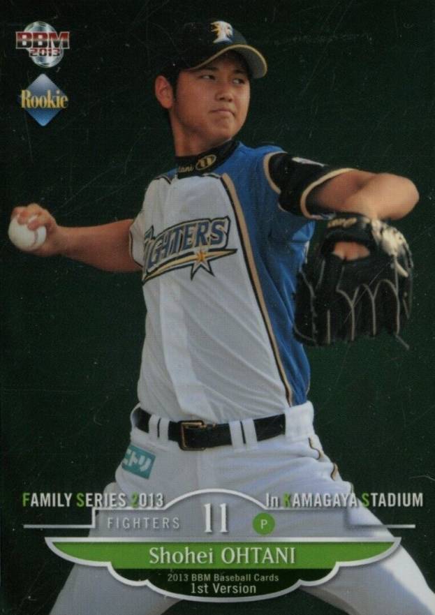2013 BBM 1st Version Shohei Ohtani #KP2 Baseball Card