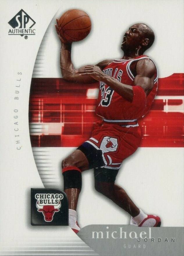 2005 SP Authentic Michael Jordan #12 Basketball Card