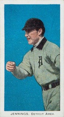 1910 Standard Caramel Jennings, Detroit Amer. # Baseball Card