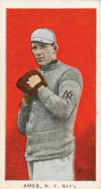 1910 Standard Caramel Ames, N.Y. Nat'l # Baseball Card