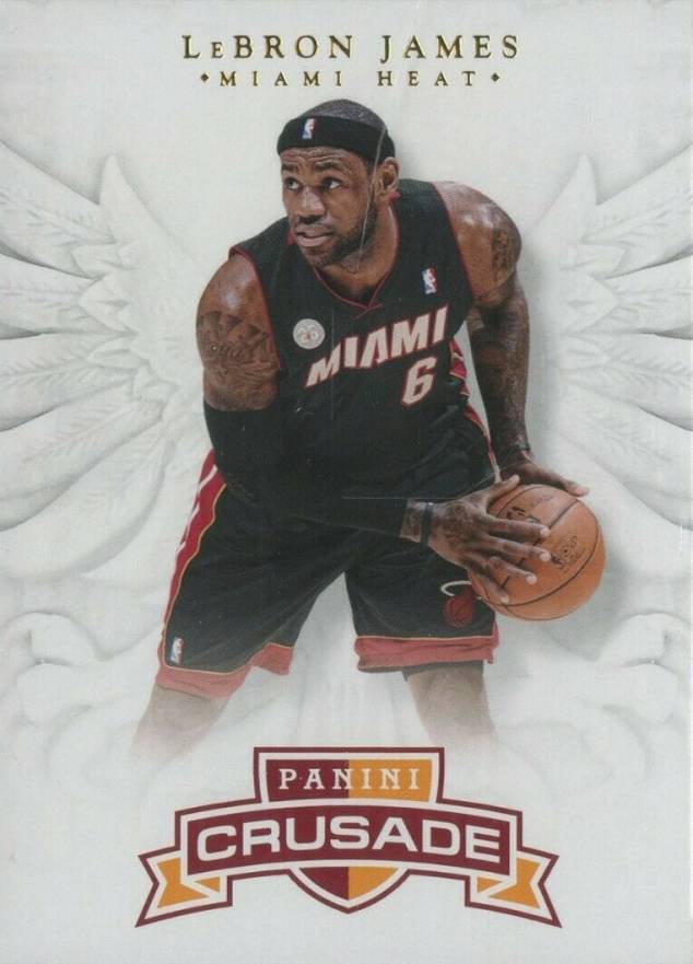 2012 Panini Crusade LeBron James #13 Basketball Card