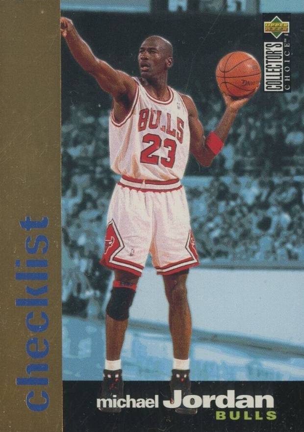 1996 Collector's Choice International II Michael Jordan #200 Basketball Card