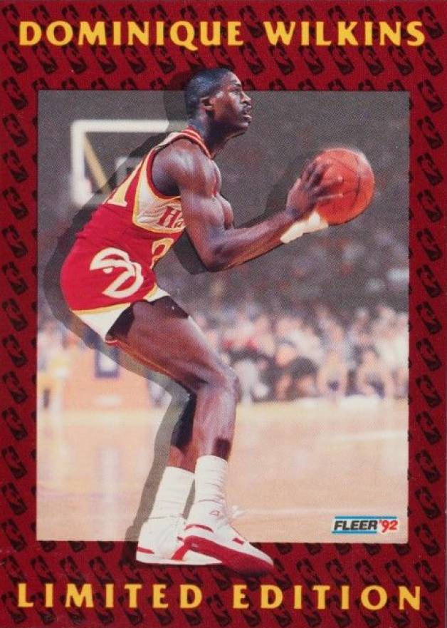 1991 Fleer Dominique Wilkins Dominique Wilkins #2 Basketball Card
