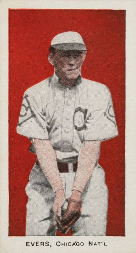 1911 George Close Candy Evers, Chicago, Nat'l # Baseball Card