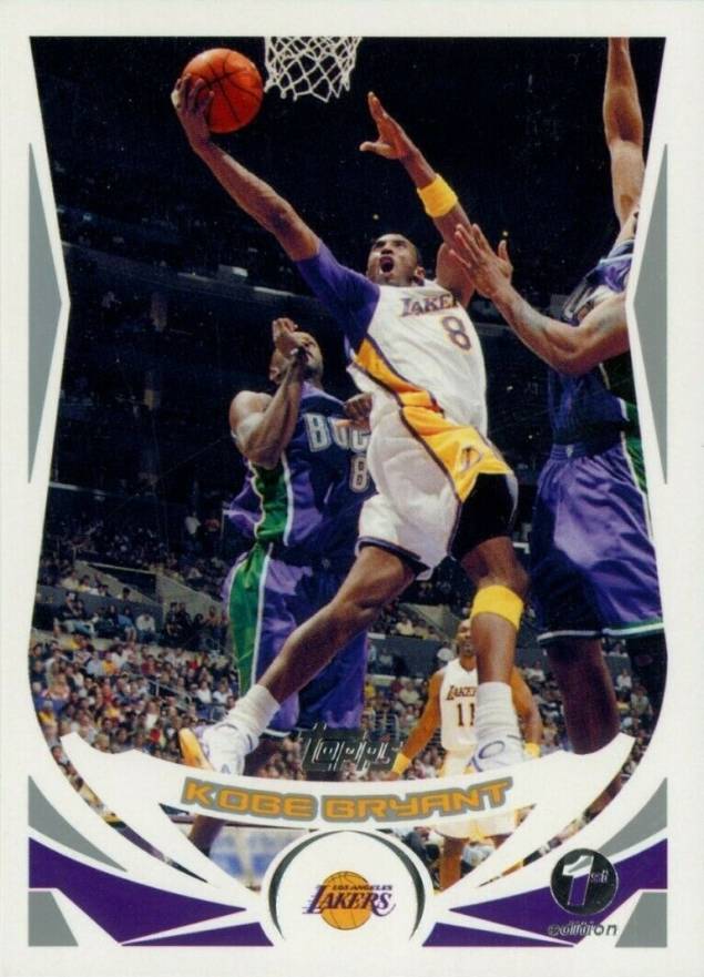 2004 Topps Kobe Bryant #8 Basketball Card